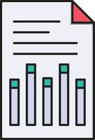 chart report vector illustration on a background.Premium quality symbols.vector icons for concept and graphic design.