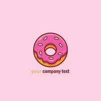 donut logo for shop vector