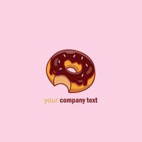 donut logo for shop vector