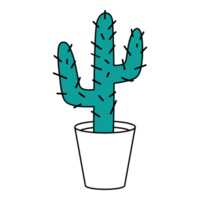 icono de planta de casa de cactus png