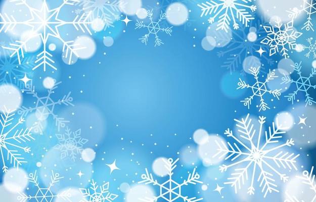 Winter Snow Flake Concept