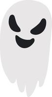 cute handraw spooky halloween isolate ghost items design vector