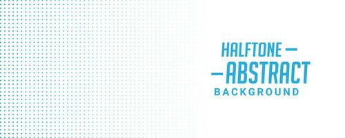 Modern blue color halftone design retro banner template vector