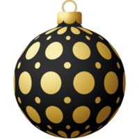 golden christmas ball luxury hanging bauble png