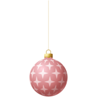 boule de noël boule ornement suspendu png