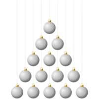 golf sport christmas ball bauble isolated png