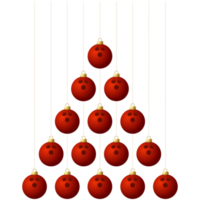 bolos deporte bola de navidad chuchería aislado png