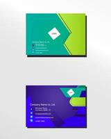 vector modern creative and clean business card template