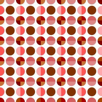 patrones sin fisuras con diseño de círculos vector