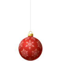 christmas bauble ball ornament hanging png