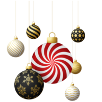 candy christmas ball bauble png