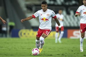 Rio de Janeiro, Brazil, october 26, 2022, Sorriso player in match between Botafogo vs Bragantino by 34 round of Brazilian Championship, A serie in Nilton Santos Stadium photo