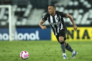 Rio de Janeiro, Brazil, october 26, 2022, Marcal player in match between Botafogo vs Bragantino by 34 round of Brazilian Championship, A serie in Nilton Santos Stadium photo