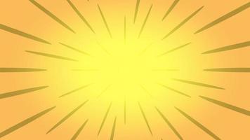 The background of the belly light came out in orange tones vector