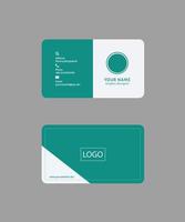 Modern Print Ready Ash Business Card Design vector