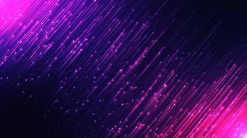 colorful blue themed neon raining particles abstract animation particle background, speedy futuristic laser space technology cyber effect illustration. photo