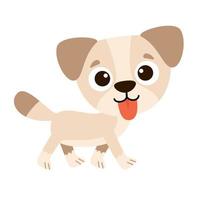 Cartoon Drawing Of A Dog vector