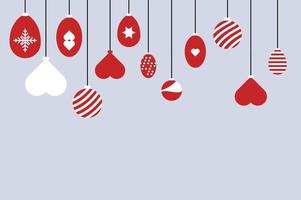 Christmas Decoration Ornament Clipart Vector