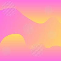 1980s Inspired Memphis Pattern Background Stock Vector