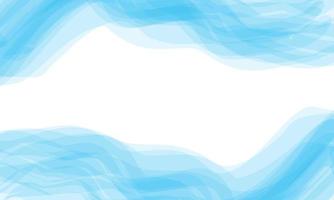 Abstract Blue Wave Background Creativity Design. Eps10 Vector