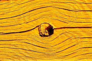 Yellow wood close up of a playground. Horizontal image. photo