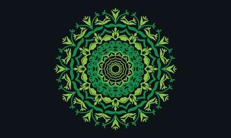 luxury mandala design vector background  vintage abstract floral pattern design