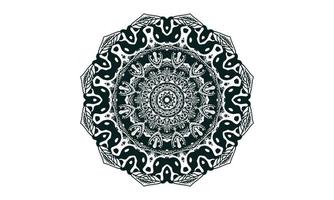 luxury mandala design vector background  vintage abstract floral pattern design