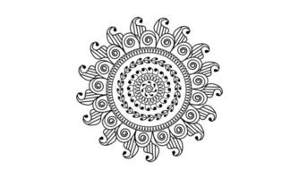 luxury mandala design vector background  vintage abstract floral pattern design