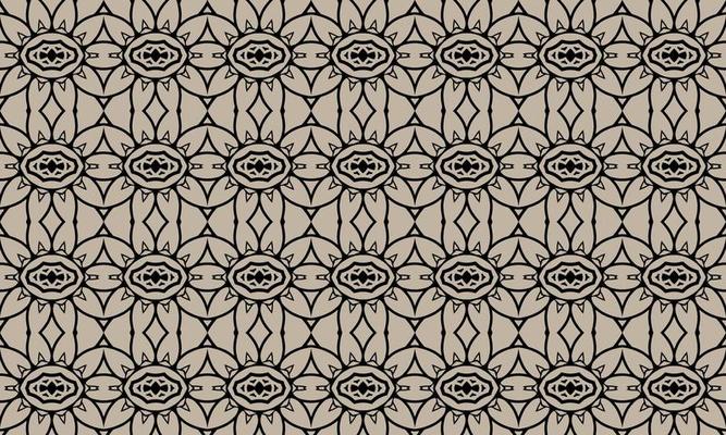 Seamless repeated pattern design. Women's long dress pattern design, vector vintage art illustration