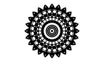 fondo de vector de diseño de mandala de lujo diseño de patrón floral abstracto vintage