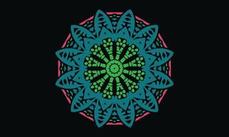 luxury mandala design vector background  vintage abstract floral pattern design