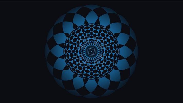 luxury mandala design vector background  vintage abstract floral pattern design