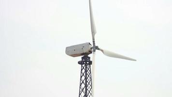 wind turbines spinning in the wind video