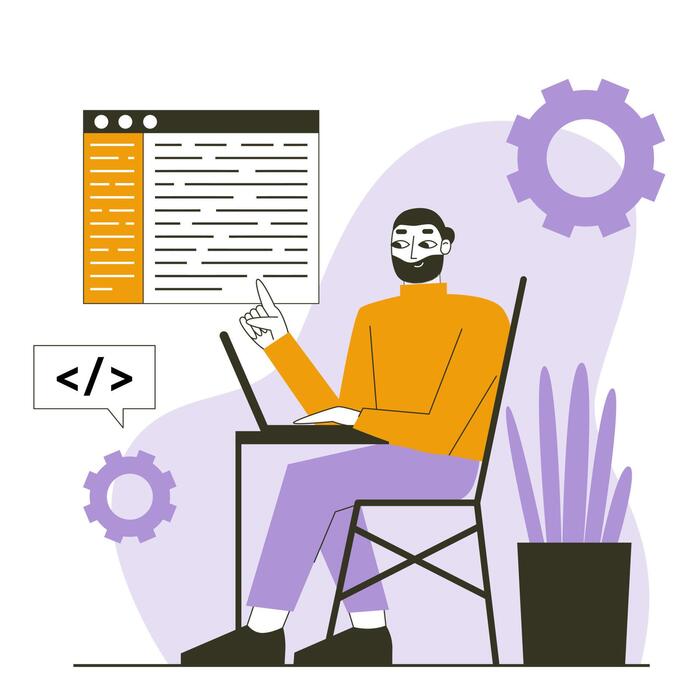 Programmer Avatar Vector Art, Icons, and Graphics for Free Download