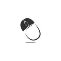 Computer mouse icon design vector