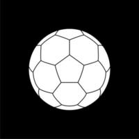 Foot Ball or Soccer Ball Icon Symbol for Art Illustration, Logo, Website, Apps, Pictogram, News, Infographic or Graphic Design Element. Vector Illustration