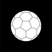 Foot Ball or Soccer Ball Icon Symbol for Art Illustration, Logo, Website, Apps, Pictogram, News, Infographic or Graphic Design Element. Vector Illustration