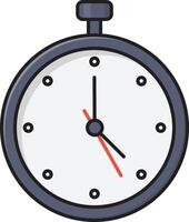 timer vector illustration on a background.Premium quality symbols.vector icons for concept and graphic design.