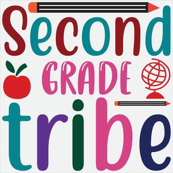Second grade tribe vector