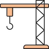 crane hook vector illustration on a background.Premium quality symbols.vector icons for concept and graphic design.