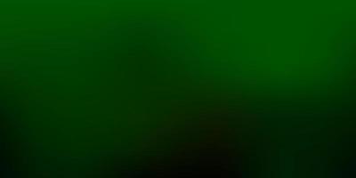 Dark Green, Red vector abstract blur template.