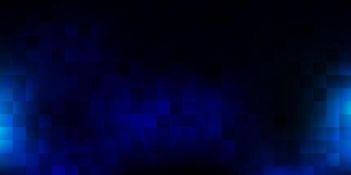 Dark blue vector pattern with rectangles.