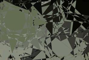 Light Gray vector background with triangles.