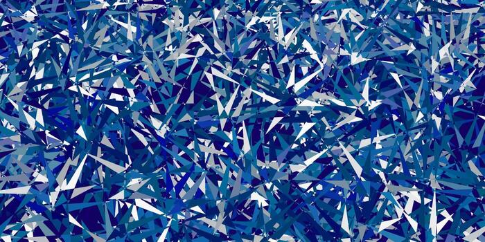 Light green vector template with triangle shapes.