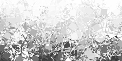 Light gray vector background with polygonal forms.