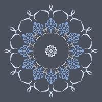 patrón de lujo en el fondo. plantilla de mandala vectorial. elementos de diseño. motivos tradicionales turcos e indios. excelente para telas y textiles, papel tapiz, embalaje o cualquier idea deseada, y diseño colorido vector