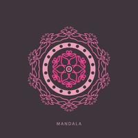Luxury pattern on  background. Vector mandala template. design elements. Traditional Turkish, Indian motifs. Great for fabric and textile, wallpaper, packaging or any desired idea, and colorful design