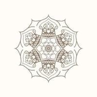 Luxury pattern on  background. Vector mandala template. design elements. Traditional Turkish, Indian motifs. Great for fabric and textile, wallpaper, packaging or any desired idea, and colorful design