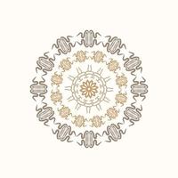 Luxury pattern on  background. Vector mandala template. design elements. Traditional Turkish, Indian motifs. Great for fabric and textile, wallpaper, packaging or any desired idea, and colorful design
