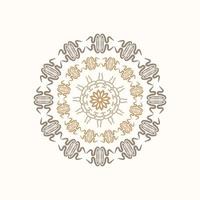 patrón de lujo en el fondo. plantilla de mandala vectorial. elementos de diseño. motivos tradicionales turcos e indios. excelente para telas y textiles, papel tapiz, embalaje o cualquier idea deseada, y diseño colorido vector